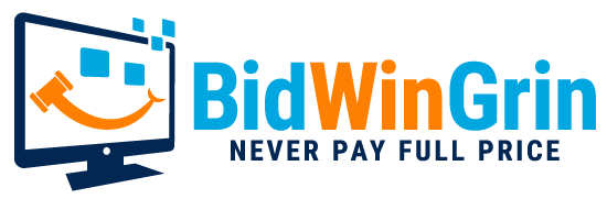 Bid Win Grin - Never pay full price!